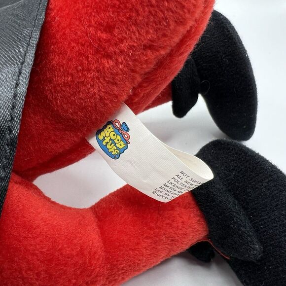 Good Stuff Red Chili Pepper Plush Vampire Dracula Halloween Vintage 12" - Picture 7 of 8